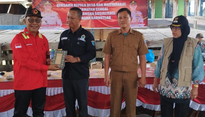 Perusahaan Perkuat Kolaborasi Cegah Karhutla di Cengal OKI