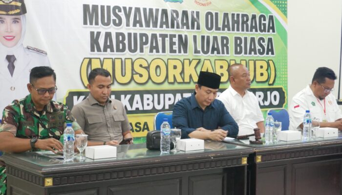 Rafi Wibisono Terpilih Secara Aklamasi Pimpin KONI Sidoarjo Periode 2026-2029