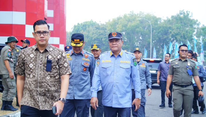 Bupati Toha Hadiri Apel Akbar Satlinmas, Perkuat Peran Garda Terdepan Masyarakat