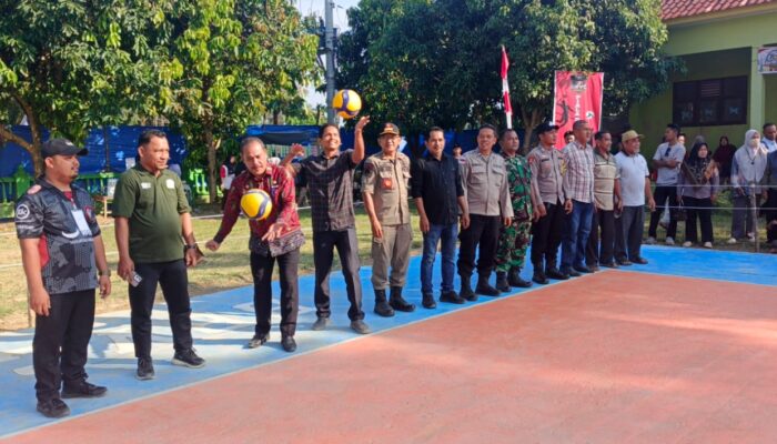 Plt Sekda Aceh Tamiang Buka Turnamen Bola Voli Datok Penghulu Cup I Bandar Mahligai