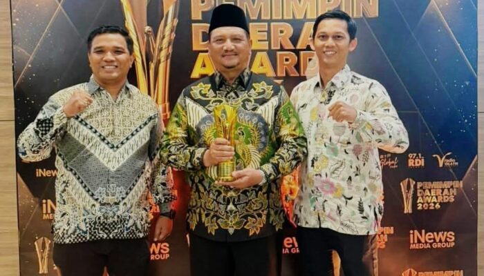 Bupati Aceh Tamiang di Anugerahi Penghargaan Kepala Daerah Award 2026 ​