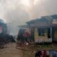 19 Rumah Terbakar di Cempaka Putih Jambi, Damkar Kerahkan 60 Personel