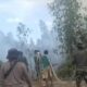 BPBD bersama TNI dan Warga Gotong Royong Padamkan Karhutla di Bomberay