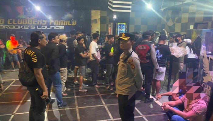 Polresta Jambi Razia THM, 22 Pengunjung Positif AMP dan MET