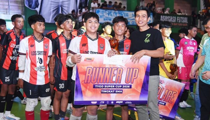 Bupati Batang Hari Hadiri Final Tygo Super Cup 2026 dan Buka Liga AFK Batang Hari