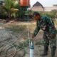 Satgas TMMD Ke-129 Laksanakan Pengecekan Tower Tandon Air Sumur Bor Mushola Hidayatullah