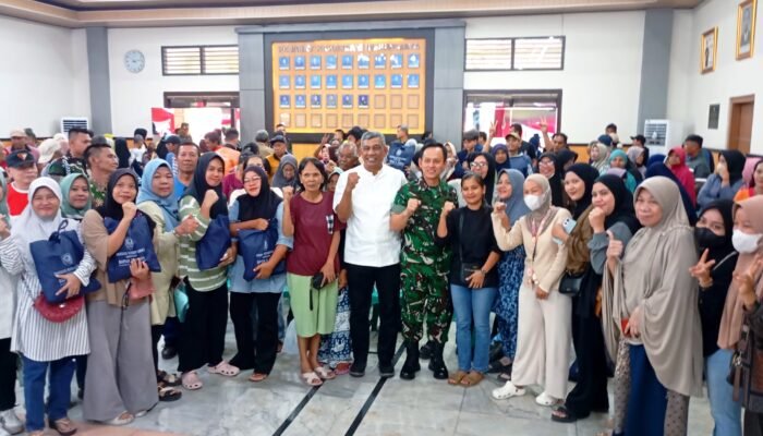 Ini Wujud Sinergitas TNI dan Masyarakat Kota Palembang Menyambut HUT Kemerdekaan RI