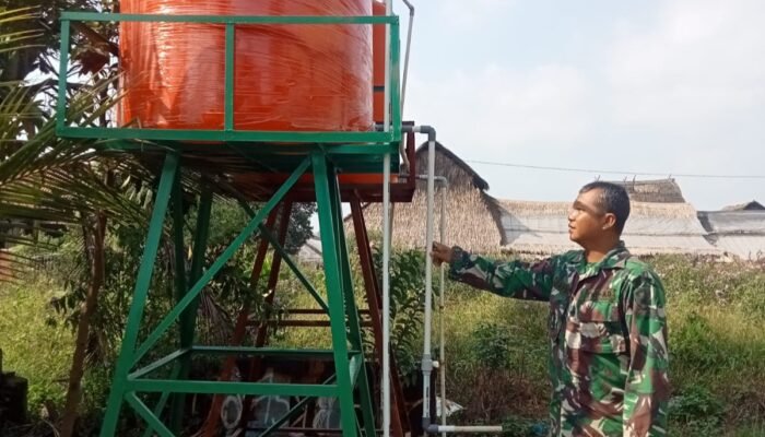 Satgas TMMD Optimalkan Sumur Bor Mushola Hidayatullah