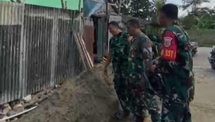 Danton Satgas TMMD ke-129 Cek Progres Pembangunan Sejumlah Sasaran di Palembang