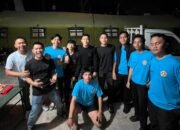 Hangatnya Kebersamaan Karang Taruna dan Satgas TMMD di Poskotis, Persaudaraan Makin Erat