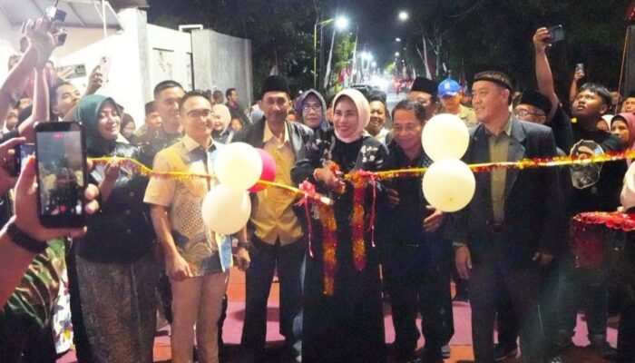 Resmikan Gapura Jogosatru, Wabup Mimik: Bisa Jadi Destinasi Foto Selfie