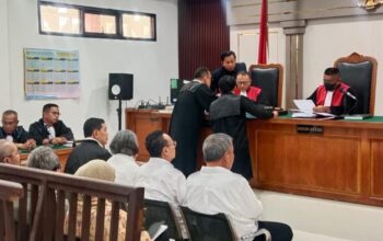 8 Terdakwa Pegawai BRI Pemberi Fasilitas Kredit pada PT BSS dan PT SAL dengan Nilai Fantastis Tidak Ditahan saat Sidang di PN Palembang