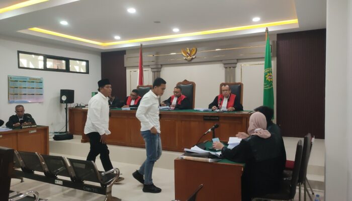 Dituntut 5 Tahun Penjara, Terdakwa Ungkap Aktor Utama Perkara Korupsi Jaringan Irigasi Air Lemutu Adalah Harmizon, Anggoro dan Kertika