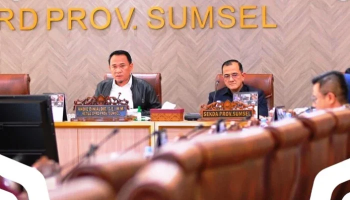 Ketua DPRD Sumsel Pimpin Rapat Konsultasi Bahas Pertanggungjawaban APBD 2025