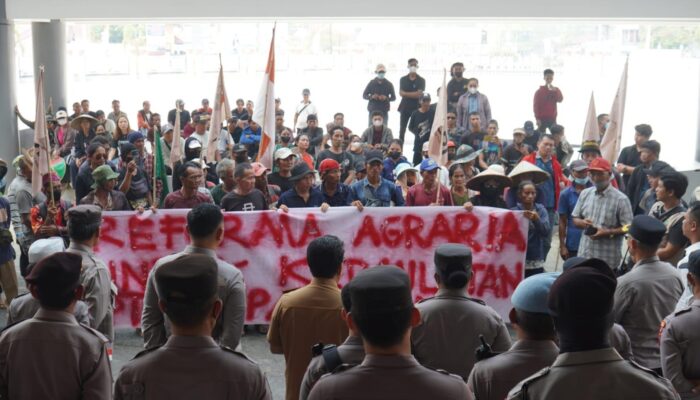 6 Tuntutan Petani! Wabup Sukardi: Pemkab Kapuas Hulu Komitmen Selesaikan Konflik Agraria Secara Adil