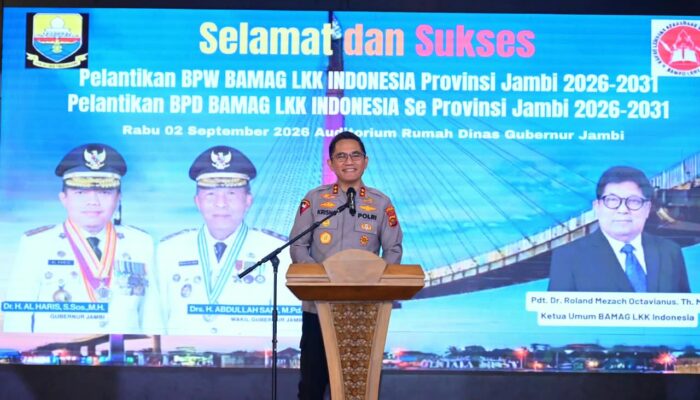Kapolda Jambi: BAMAG LKK Indonesia Perkuat Toleransi dan Kerukunan Antarumat Beragama