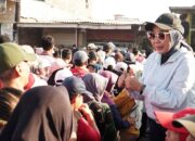 Semarak Gebyar Jalan Sehat Desa Pabean Bersama Ketua TP-PKK Sidoarjo