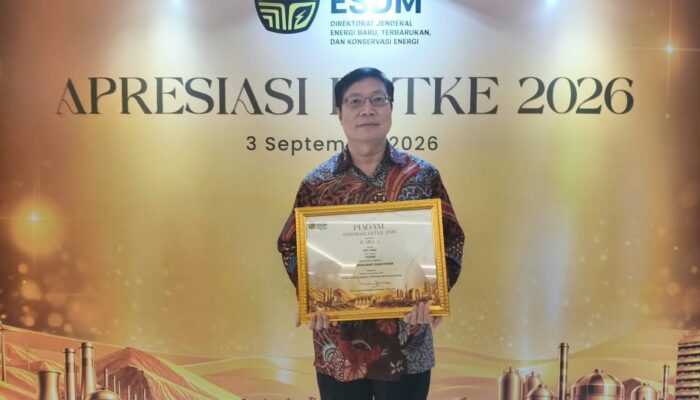Anak Perusahaan PTBA, PT Huadian Bukit Asam Power (HBAP) Raih Juara 3 Apresiasi EBTKE 2026 dari Kementerian ESDM