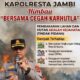 Cegah Karhutla di Kota Jambi, Kapolresta Minta Warga Tidak Membakar Lahan