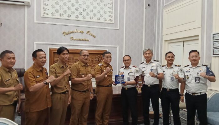 Pererat Sinergi, Kepala Rutan Kelas I Palembang Audiensi Dengan Pemerintah Kota Palembang