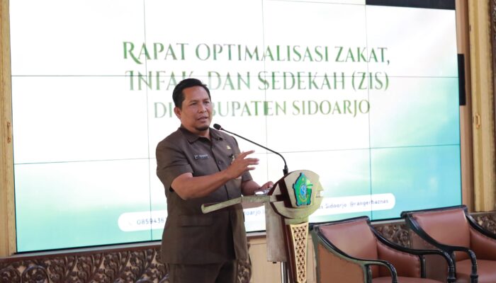 Kejar Potensi ZIS Rp2,2 Triliun per Tahun, Pemkab Sidoarjo Dorong UPZ di 346 Desa