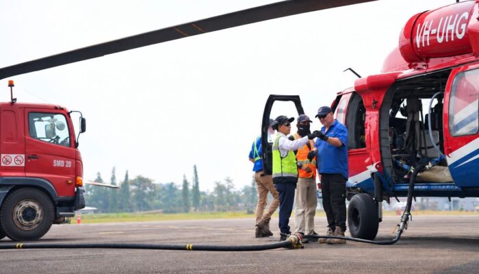 Pertamina Patra Niaga Pastikan Avtur Siaga, Dukung Operasi Udara Pemadaman Karhutla di Sumsel