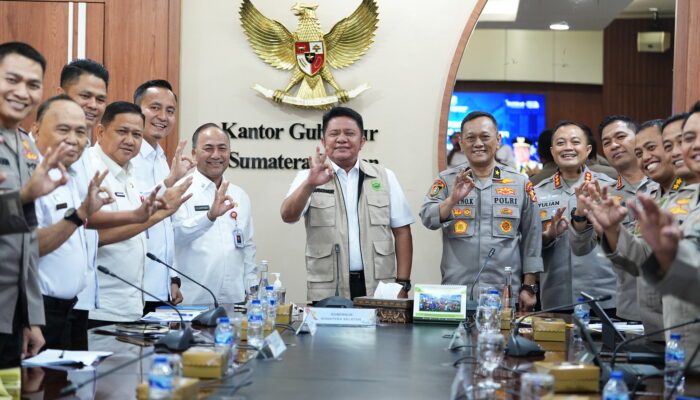 Herman Deru Terima Peserta Didik Sespimti Polri Dikreg ke-36, Bahas Strategi Penanganan Karhutla di Sumsel