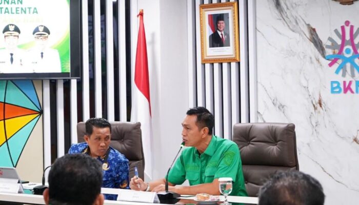 Fadhil Arief Paparkan Strategi Manajemen Talenta ASN Batang Hari di Hadapan BKN