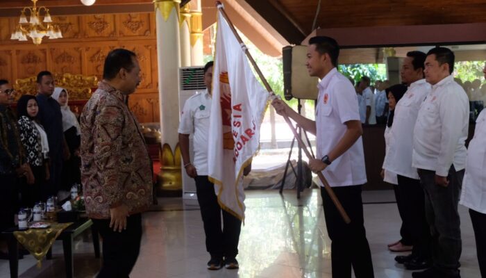 Rafi Wibisono Resmi Dikukuhkan sebagai Ketua Umum KONI Sidoarjo, Targetkan Dua Besar Porprov 2027