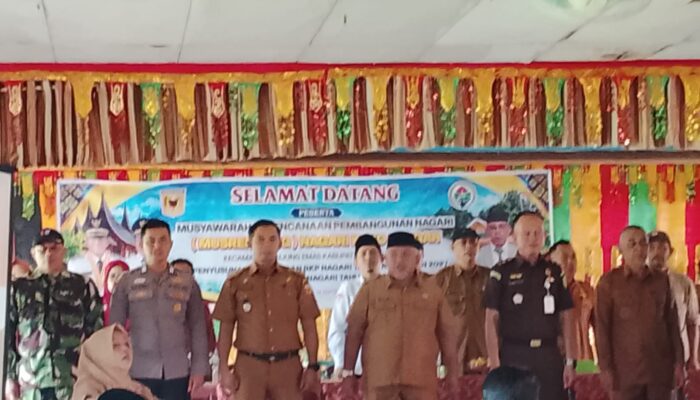 Dua Isu Hangat di Musrenbang Nagari Koto Tangah