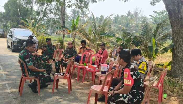 Tim Mabes TNI Gelar Penyuluhan Karhutla di Sungai Lais Kalidoni