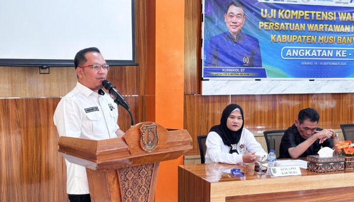 Gempuran Era Digital Makin Kuat, Wartawan Muba Didorong Semakin Kompeten