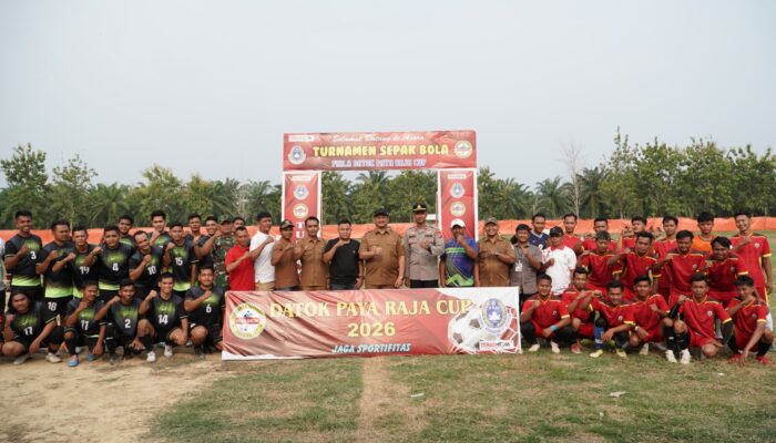 Bupati Aceh Tamiang Buka Turnamen Piala Datok Paya Raja Cup 2026