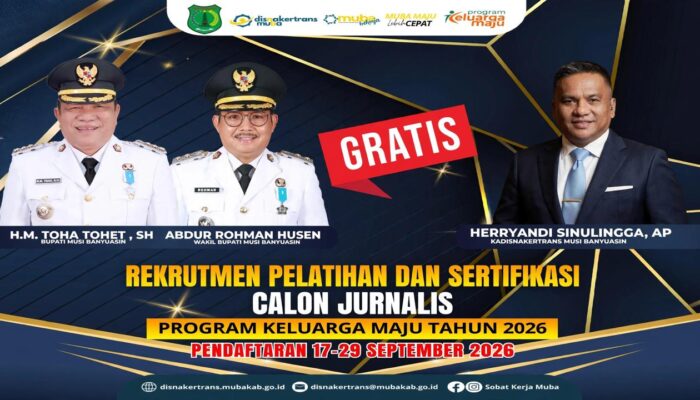 Program Keluarga Maju 2026 Hadirkan Pelatihan Gratis Calon Jurnalis dan Humas Profesional