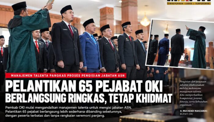Digelar Ringkas Pelantikan 65 Pejabat OKI Tetap Khidmat