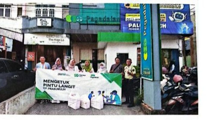 Mengetuk Pintu Langit, Pegadaian Sumbagsel Tebar Kepedulian di Tujuh Unit Kerja