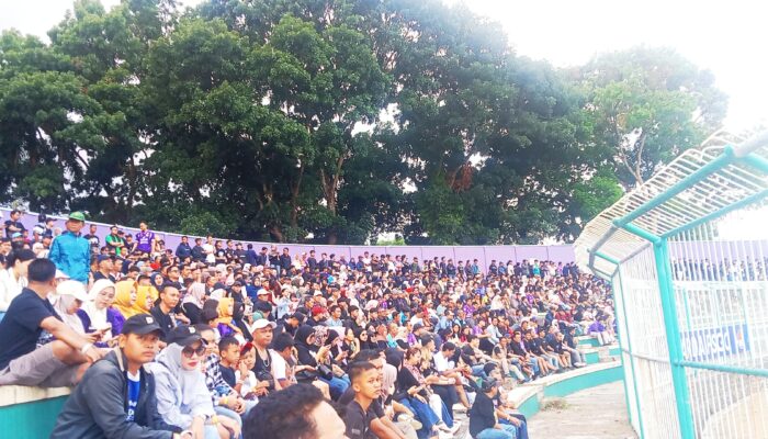 Perdana di Stadion Galuh, PSGC Ciamis Jamu Sumsel United, Tribun Dipadati Suporter