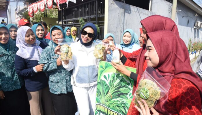 CFD Perdana Durungbedug Jadi Etalase UMKM, Wabup Mimik Dorong Ekonomi Masyarakat dengan Kurda Tanpa Jaminan