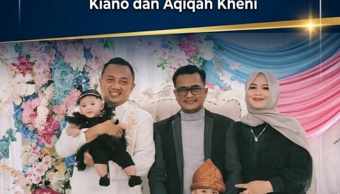Dua Syukuran, Satu Kebahagiaan: Keluarga Andre Macan Gelar Khitanan Kiano dan Aqiqah Kheni