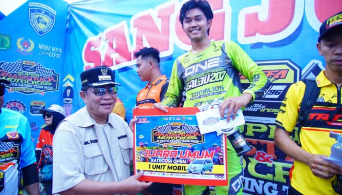 Sungai Lilin Bergemuruh, Lantian Juan Taklukkan Kelas Open di Grasstrack 2026