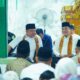 Hujan Iringi Maulid Nabi di Ulak Embacang, Gubernur Herman Deru dan Bupati Toha Tohet Disambut Antusias Warga