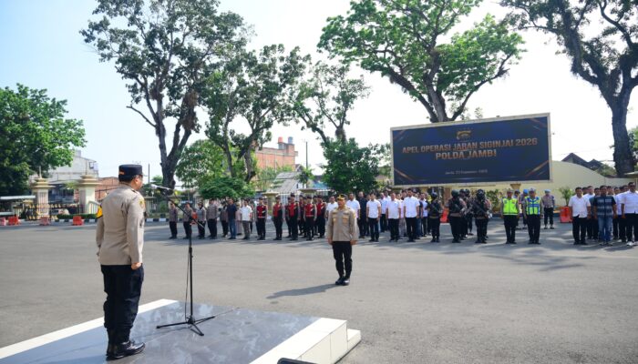 Sasar Pelaku Curanmor, Polda Jambi Gelar Operasi Jaran Siginjai 2026 Selama 20 Hari