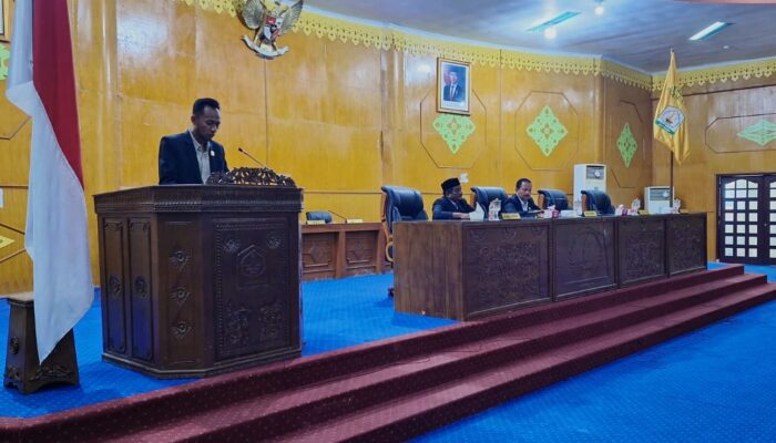 Fraksi-Fraksi Dewan Aceh Tamiang Sampaikan Pandangan Umum Terhadap KUPA dan PPAS Perubahan 2026