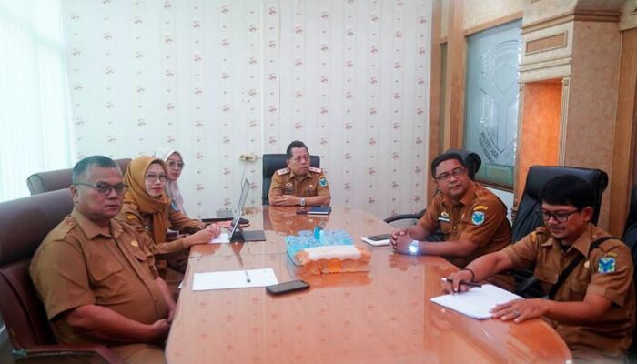 Wakili Bupati Sekda Batang Hari Ikuti Raker dan RDP Virtual, Bahas Penguatan Tata Kelola Pemerintahan