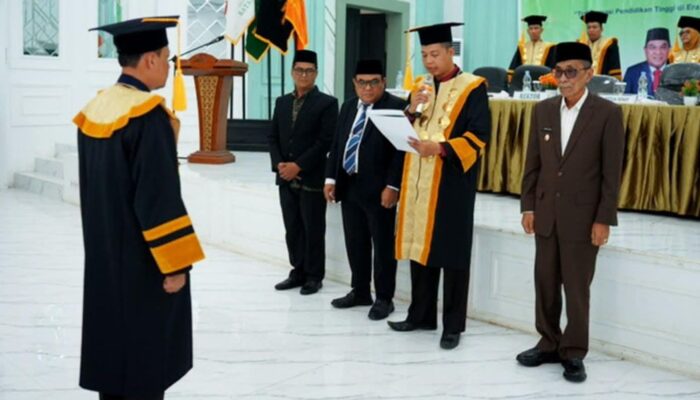 Wakil Bupati Batang Hari Hadiri Pengukuhan Guru Besar UNISBA dan Kuliah Umum