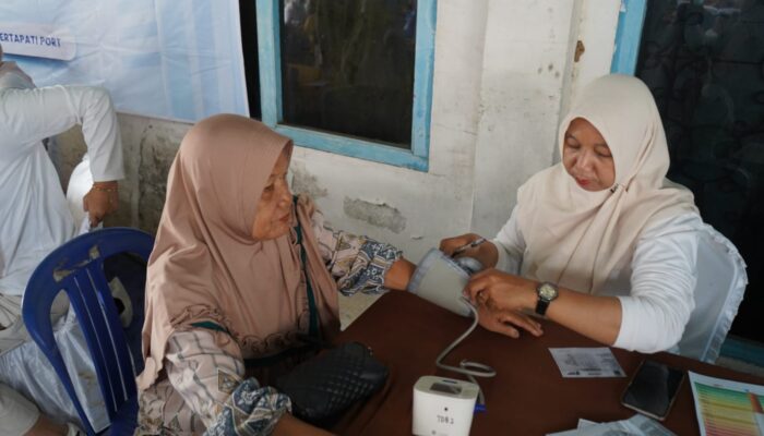 PTBA Kertapati Port Gelar Pengobatan Gratis dan Dukung Pemenuhan Gizi Ibu Hamil dan Balita