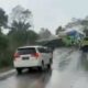 Kronologi Kecelakaan Jalintim Tungkal Jaya Muba Terungkap, Trailer Hilang Kendali Saat Hujan