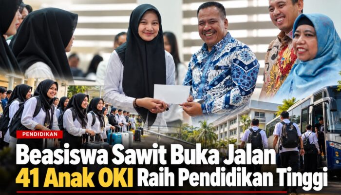 Beasiswa Sawit Buka Jalan 41 Anak OKI Kuliah