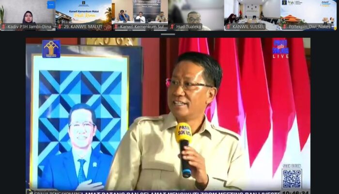 Kanwil Kemenkum Jambi Ikuti Program Pasti Ada Solusi Episode 18, Bahas Peningkatan Layanan Hukum