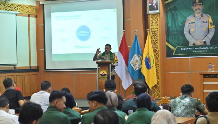 Wakapolda Jambi Dorong Kolaborasi Kampus dan Masyarakat Wujudkan Keamanan Berkeadilan